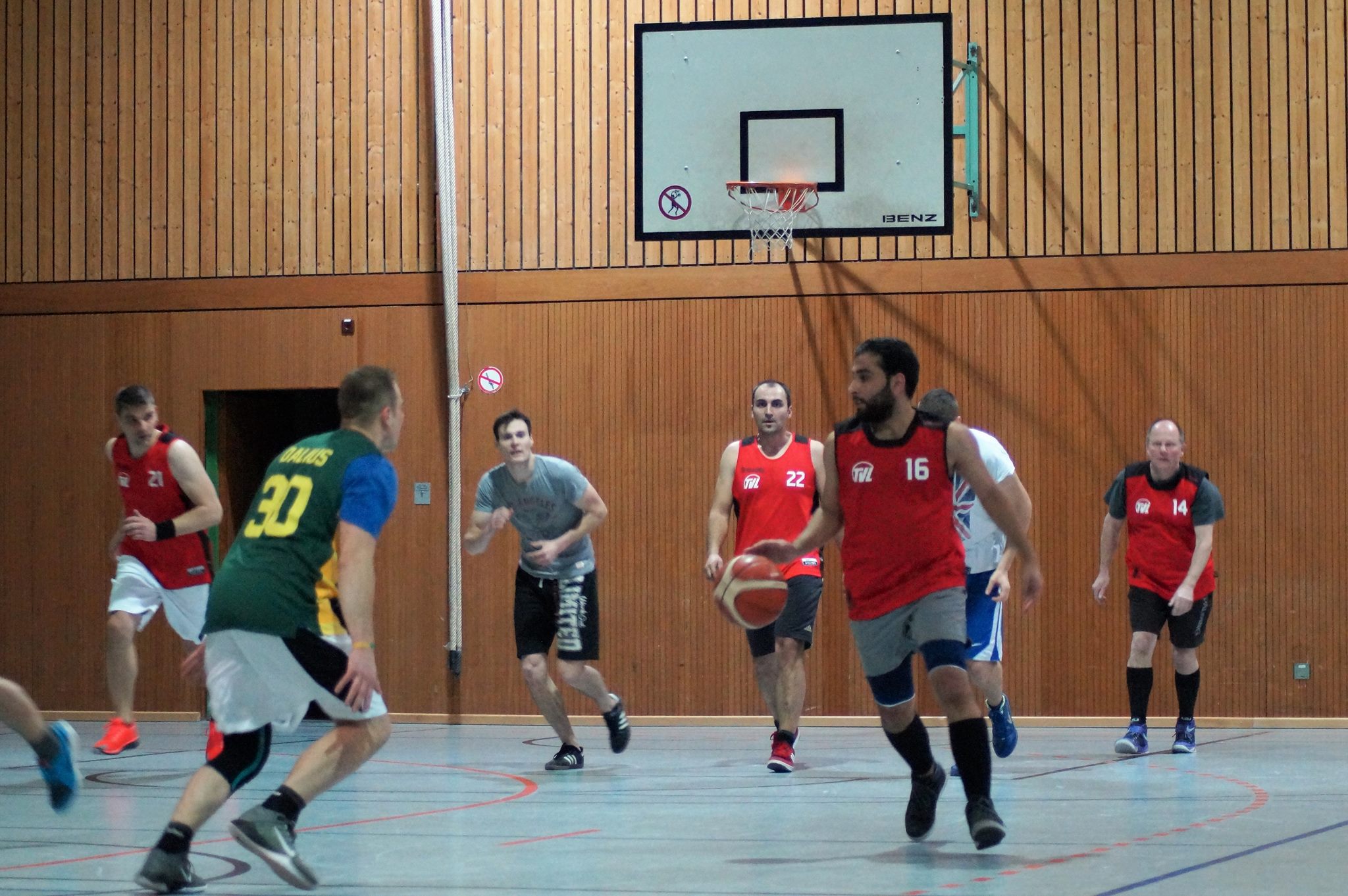 Krepšinio treniruotės Lampertheime